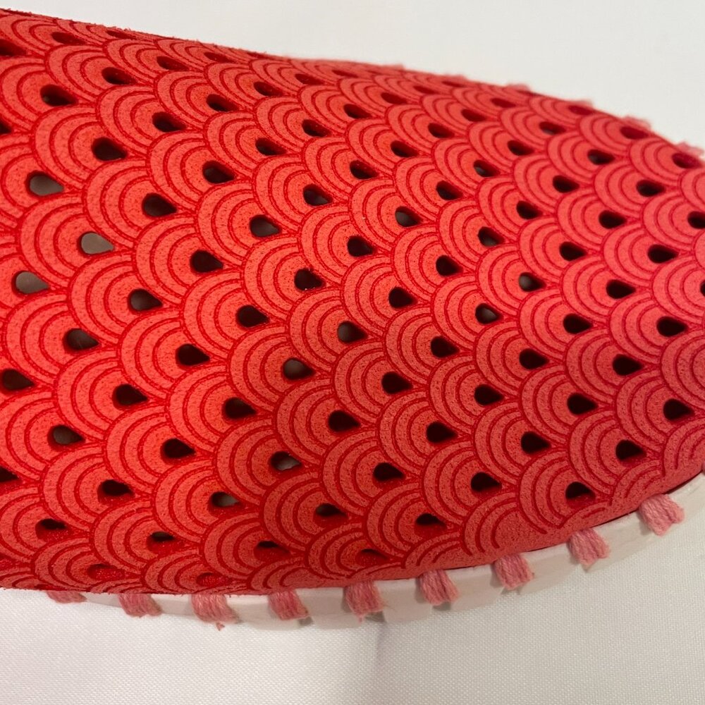 ILSE JACOBSEN HORNBAEK "Tulip 139" Flats Lazercut Slip On Raspberry Size 8.5/9 - Picture 12 of 12